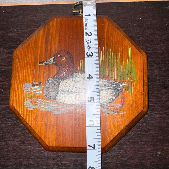 Vintage Wooden Duck Wall Plaque – Rustic Cabin Decor - Picture 8 of 9